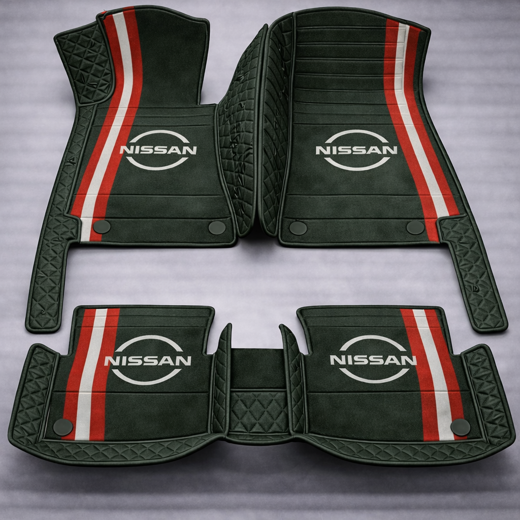 Set de covorașe auto premium, finisaj din piele – curățenie și eleganță în fiecare zi