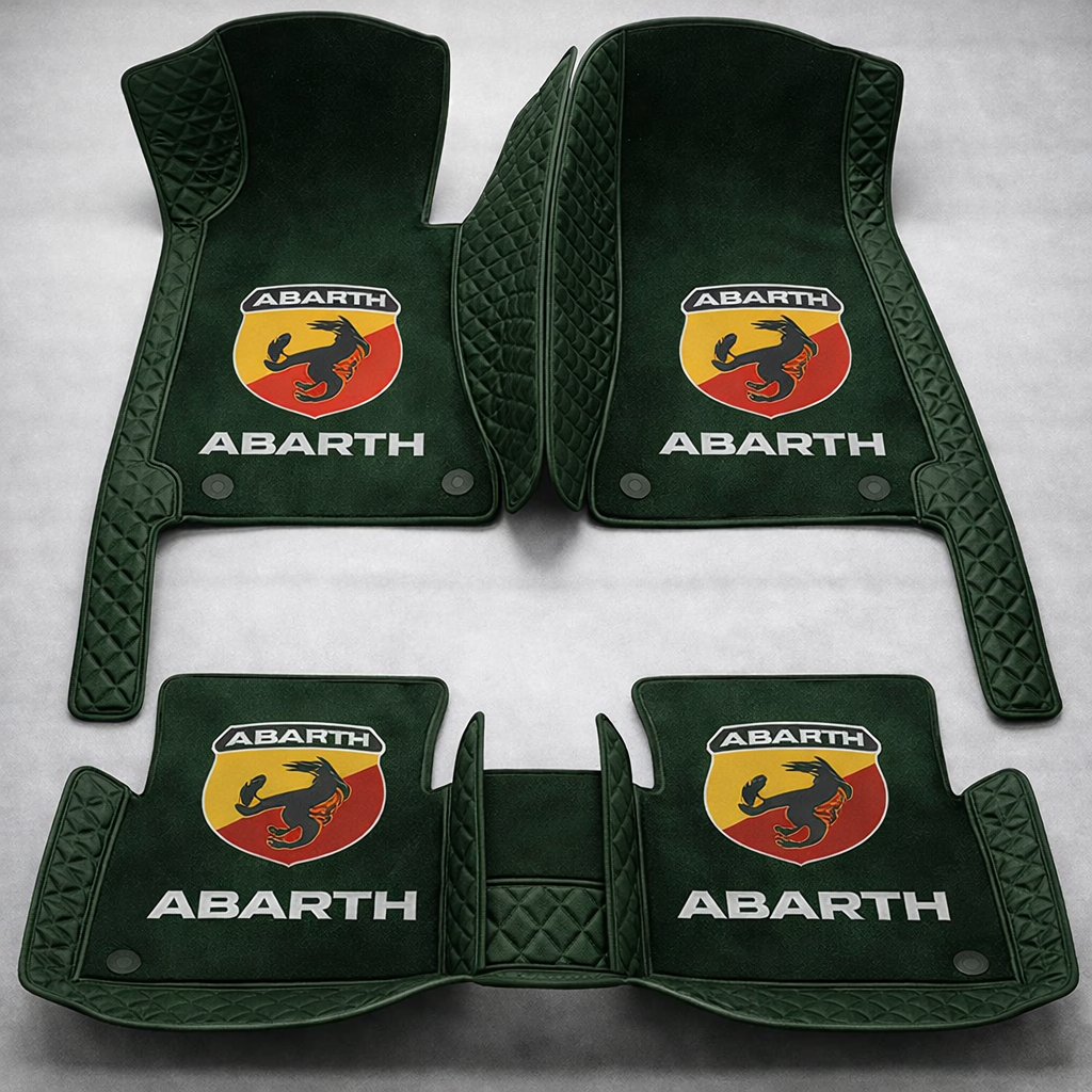 Set de covorașe auto premium, finisaj din piele – curățenie și eleganță în fiecare zi