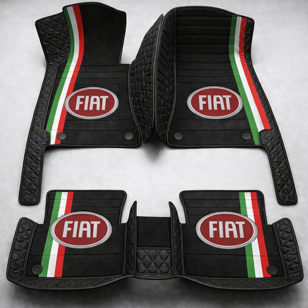 Set de covorașe auto premium, finisaj din piele – curățenie și eleganță în fiecare zi