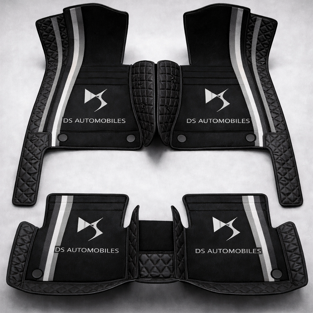 Set de covorașe auto premium, finisaj din piele – curățenie și eleganță în fiecare zi