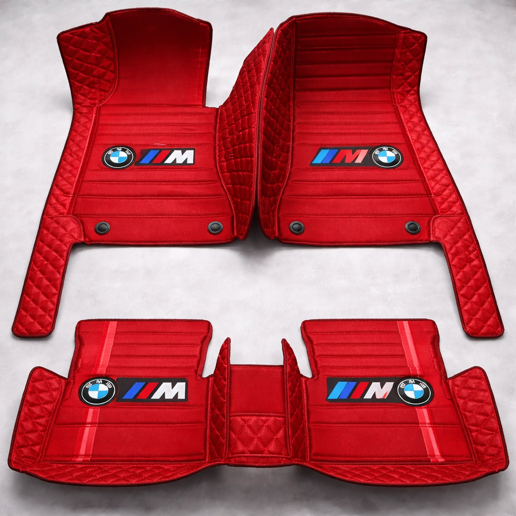 Set de covorașe auto premium, finisaj din piele – curățenie și eleganță în fiecare zi