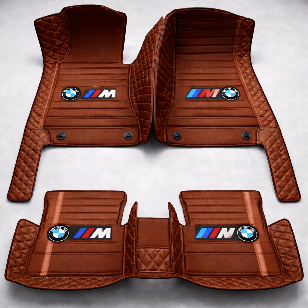 Set de covorașe auto premium, finisaj din piele – curățenie și eleganță în fiecare zi