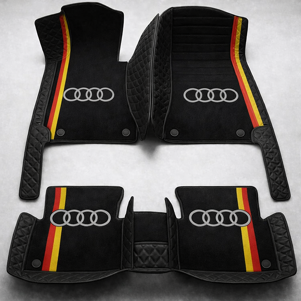 Set de covorașe auto premium, finisaj din piele – curățenie și eleganță în fiecare zi