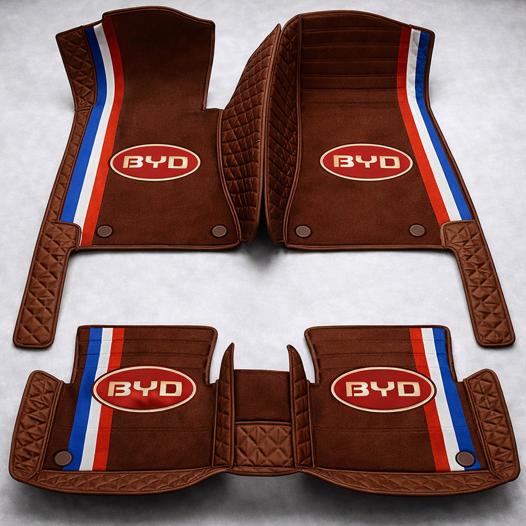 Set de covorașe auto premium, finisaj din piele – curățenie și eleganță în fiecare zi