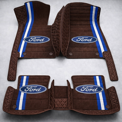 Set de covorașe auto premium, finisaj din piele – curățenie și eleganță în fiecare zi