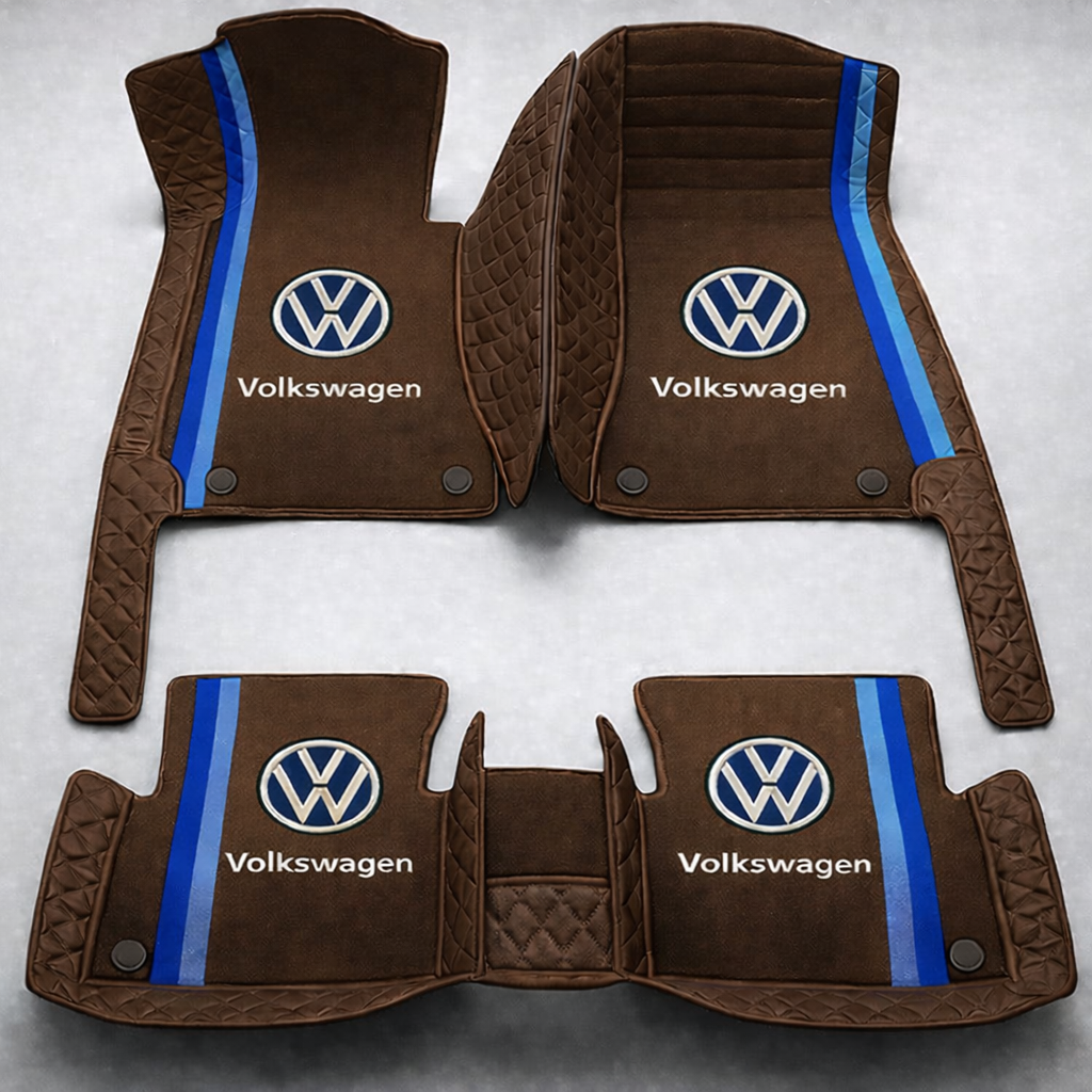 Set de covorașe auto premium, finisaj din piele – curățenie și eleganță în fiecare zi