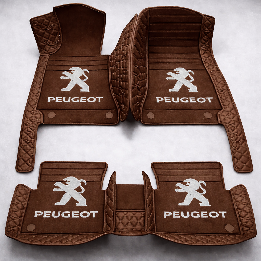 Set de covorașe auto premium, finisaj din piele – curățenie și eleganță în fiecare zi