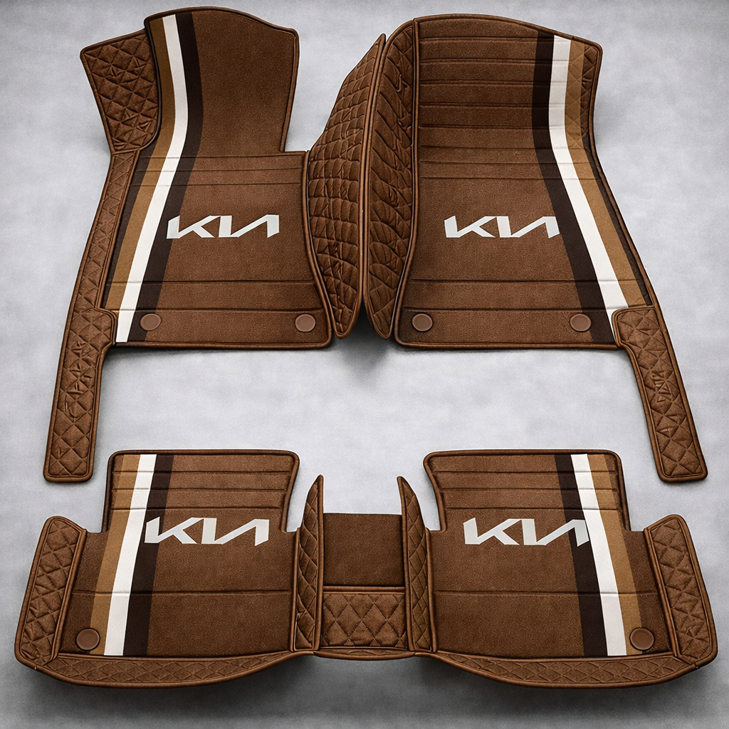 Set de covorașe auto premium, finisaj din piele – curățenie și eleganță în fiecare zi