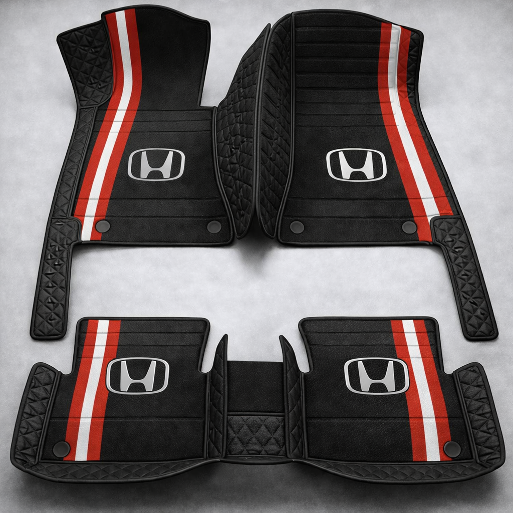 Set de covorașe auto premium, finisaj din piele – curățenie și eleganță în fiecare zi