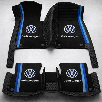 Set de covorașe auto premium, finisaj din piele – curățenie și eleganță în fiecare zi