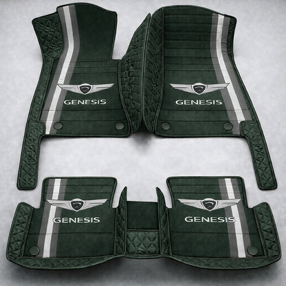 Set de covorașe auto premium, finisaj din piele – curățenie și eleganță în fiecare zi