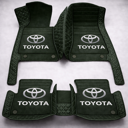 Set de covorașe auto premium, finisaj din piele – curățenie și eleganță în fiecare zi