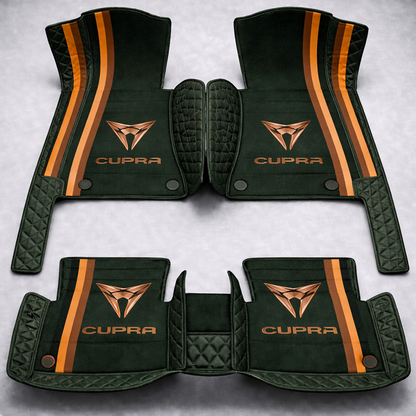 Set de covorașe auto premium, finisaj din piele – curățenie și eleganță în fiecare zi