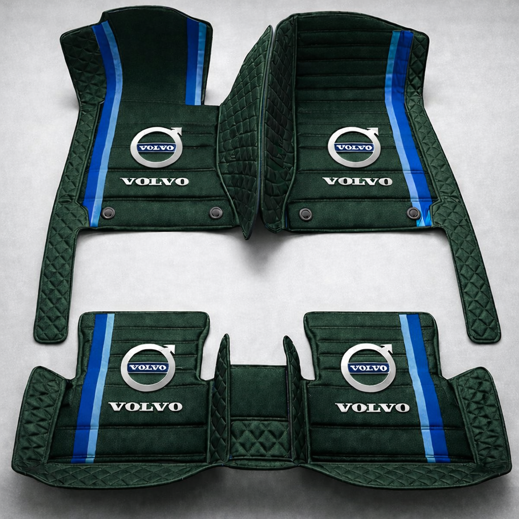 Set de covorașe auto premium, finisaj din piele – curățenie și eleganță în fiecare zi