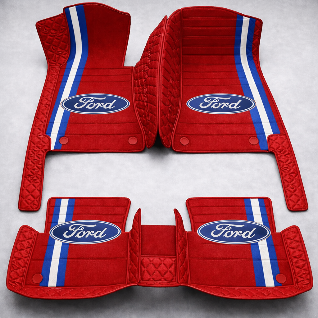 Set de covorașe auto premium, finisaj din piele – curățenie și eleganță în fiecare zi